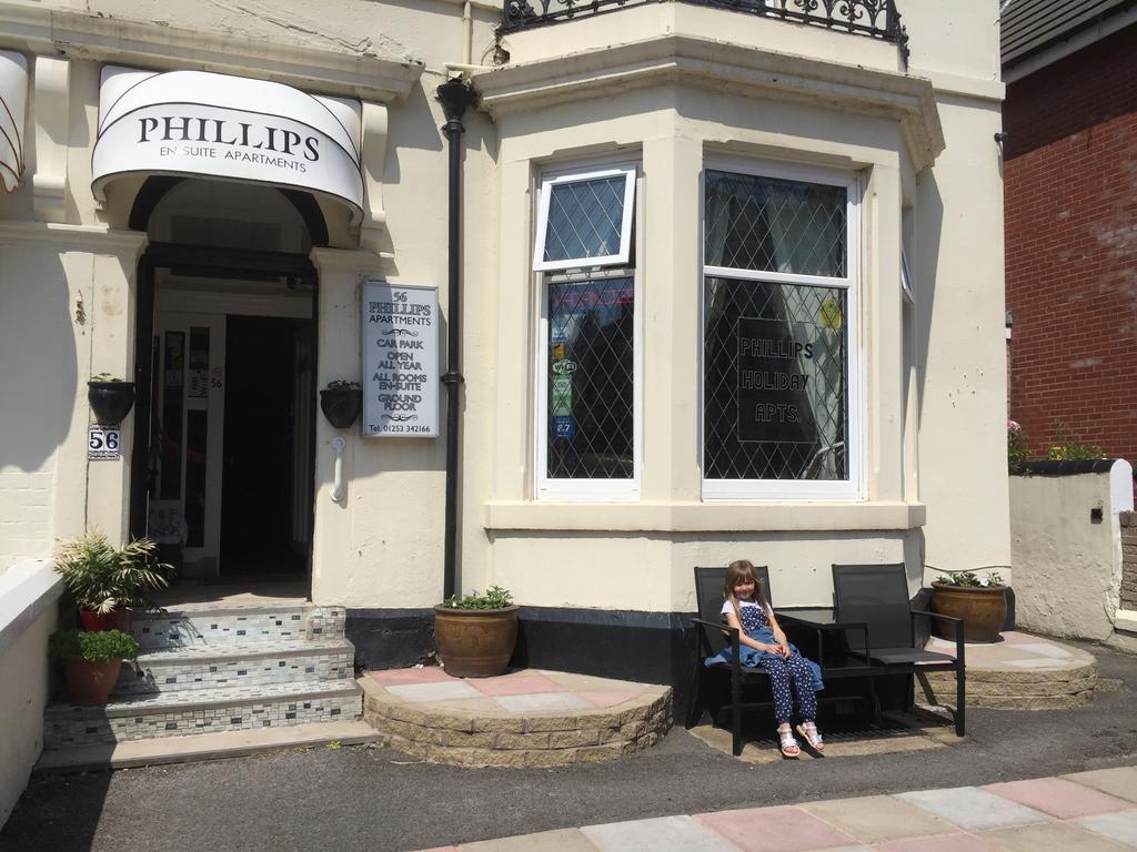 Phillips Apartments Blackpool Eksteriør billede
